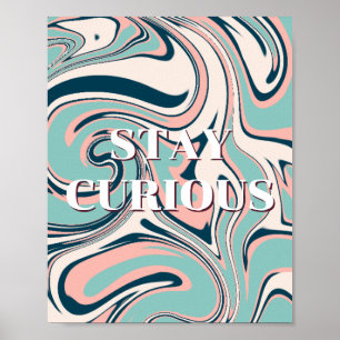 Design retrô, Poster Fique Curioso
