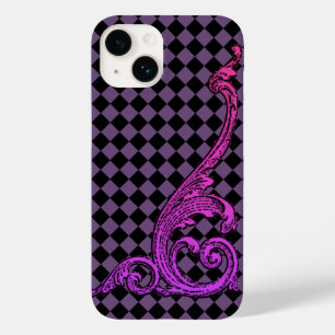 Design Roxo do Elegante Gótico iPhone 6 Case