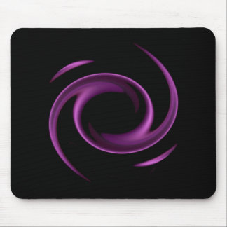 Design roxo Mousepad do redemoinho