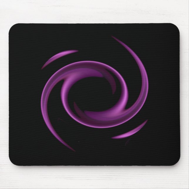 Design roxo Mousepad do redemoinho (Frente)
