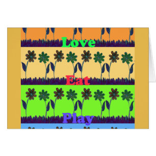 Design seu próprio Cartão Coma e Jogue Amor