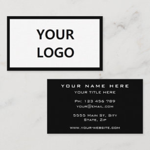 Design seu próprio Cartão de visita com logotipo