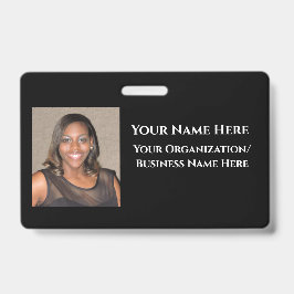 Design seu próprio Crachá de nome