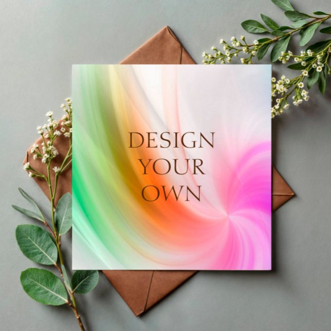 Design seus próprios convites e anúncios (Criador carregado)