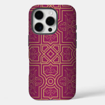 Design Simétrica Luxuosa com Motifs Floral.