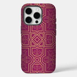 Design Simétrica Luxuosa com Motifs Floral.
