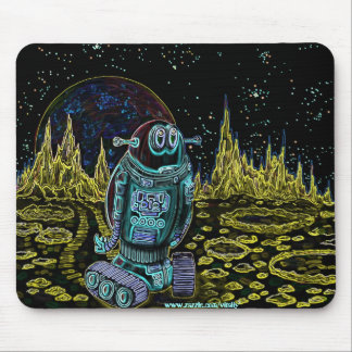 Design só engraçado do mousepad do robô