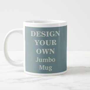Design Sua Própria Caneca Jumbo - Teto