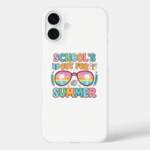 Design Sunset Colorida "School's Out"