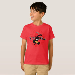 Design Taco Ninja - Camiseta Básica para Crianças