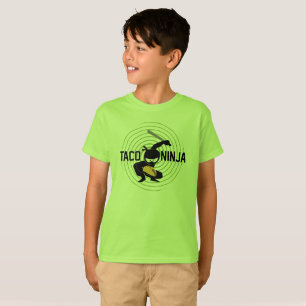 Design Taco Ninja - Camiseta Básica para Crianças