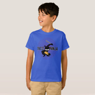 Design Taco Ninja - Camiseta Básica para Crianças