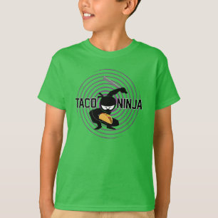 Design Taco Ninja - Camiseta Básica para Crianças