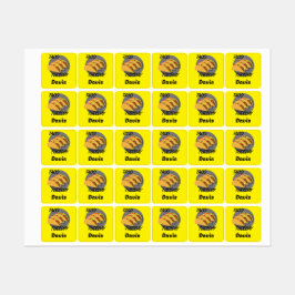 Design Taco Terça-feira - Etiqueta de Vestuário Pe