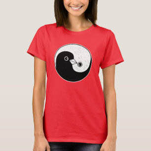 Design Tank Top Yin Yang com pombos