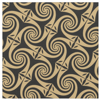 Design tecido de padrão espiral celta