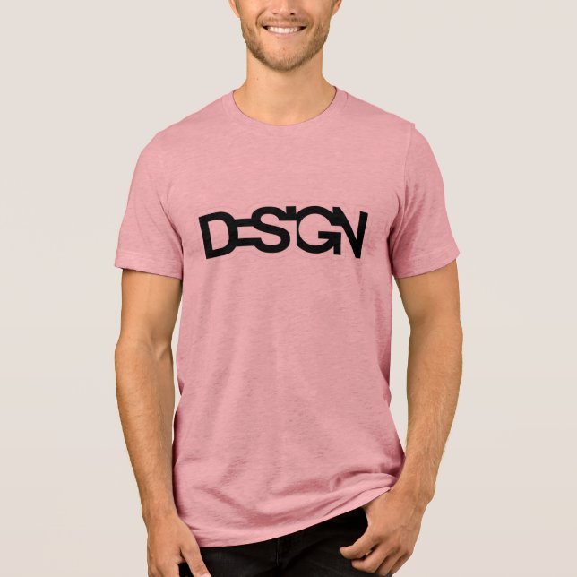 Design Text Tee - Víblias criativas e artísticas! (Frente)