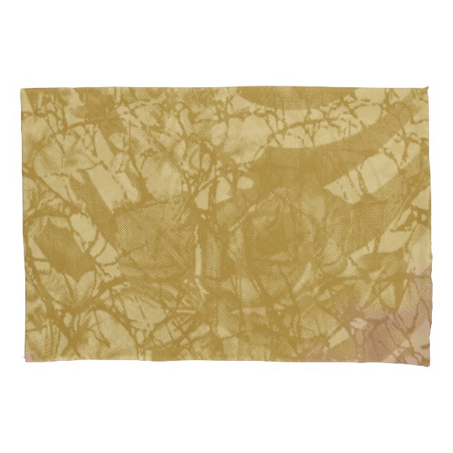 Design têxtil elegante com um ouro de fundo (Frente-Esquerda)