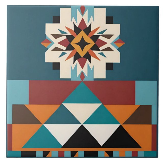 Design Tribal Americano Nativo (Frente)