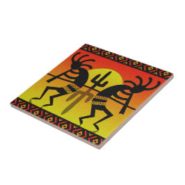 Design Tribal Kokopelli Cactus