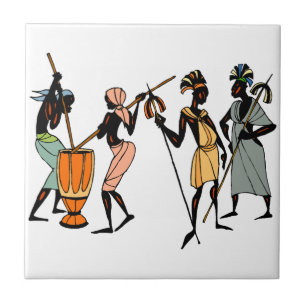 Design tribal nativo étnico africano