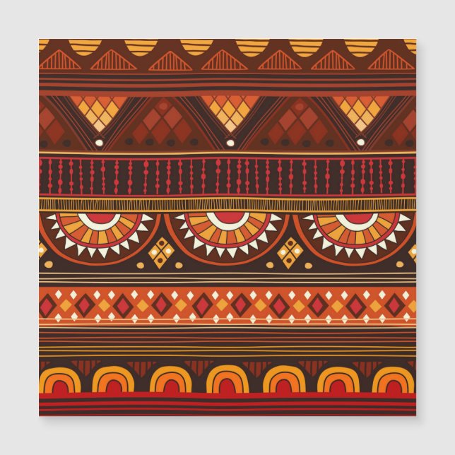 Design tribal sem costura para várias utilizações. (Frente)
