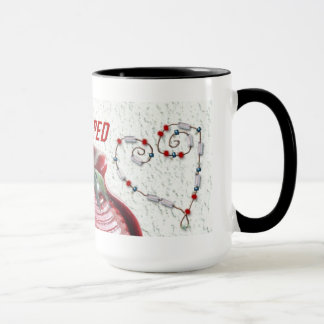 Design vermelho #222 da caneca do clube