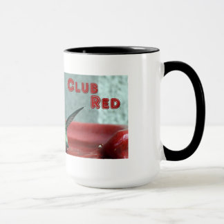 Design vermelho #333 da caneca do clube