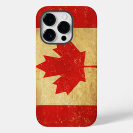 Design Vintage da Bandeira do Canadá