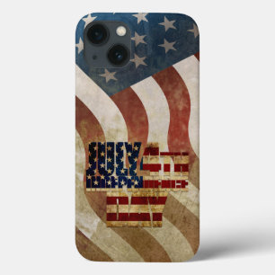 Design Vintage do Dia da Independência de 4 de Jul