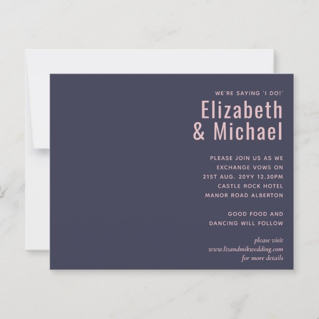 Design WEDDING Stationery ADD Graphics BUDG (Frente)