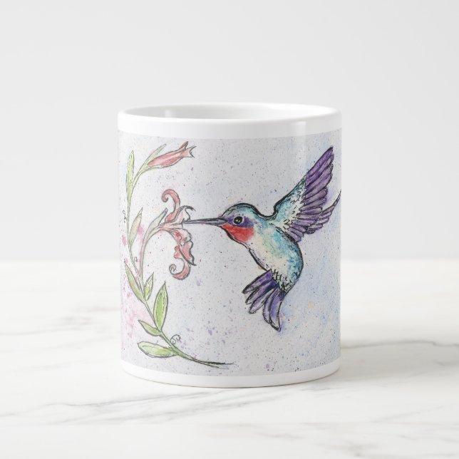 Design Winsome Hummingbird em uma caneca (Frente)