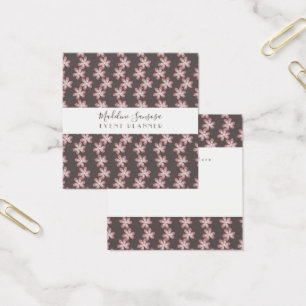 Designer de Evento Castanho Floral Botânico Rosa