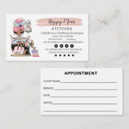 Designer de Moda de Cartão de visita de costura