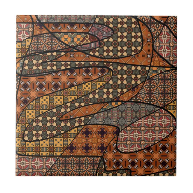 Designer Decorativo Azulejo Cerâmico (Frente)