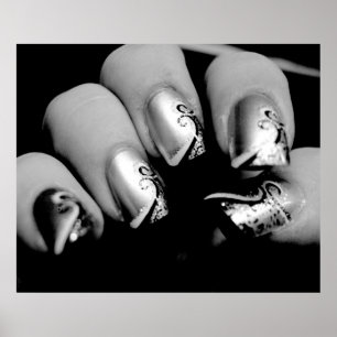 Designer Fingernails Poster