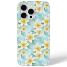 Designer Floral bonito Amarelo Amarelo Frangipani