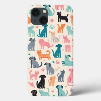 Designs De Animais Cachorros Sem Costura Cachorro