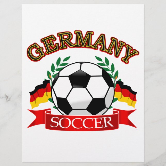 Designs de bola de futebol da Alemanha (Frente)