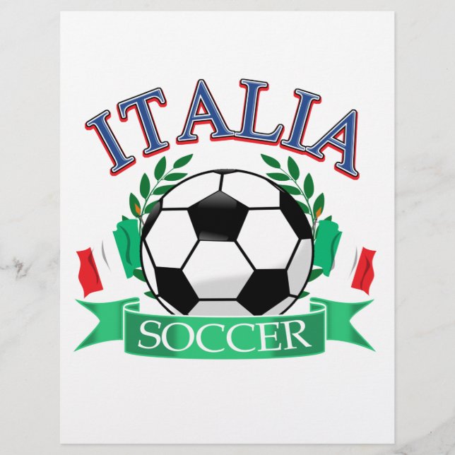 Designs de bola de futebol da Itália (Frente)