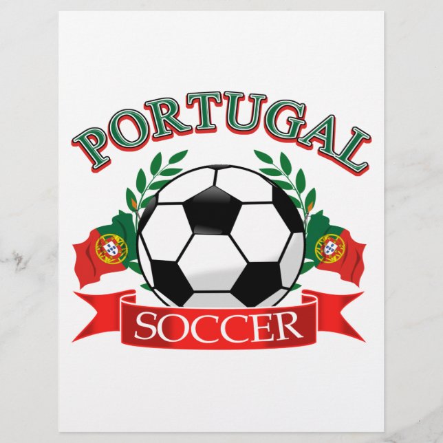 Designs de bola de futebol de Portugal (Frente)
