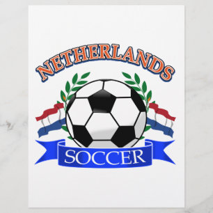 Designs de bola de futebol dos Países Baixos