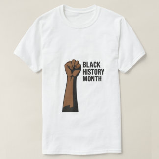 Designs de Camisa T Mês de História Negra Negra
