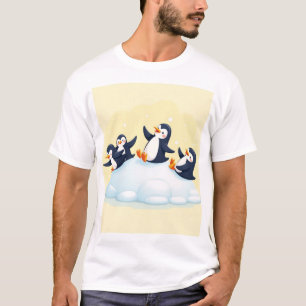 Designs de Camiseta de Slide Penguin