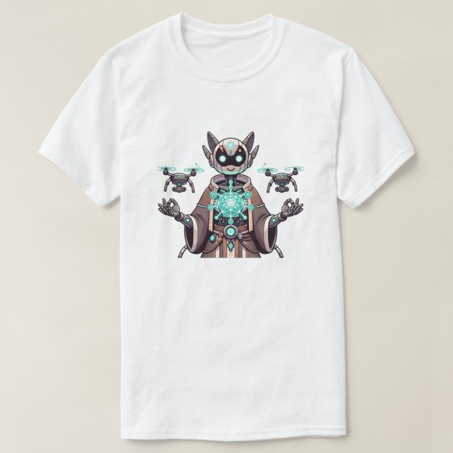 Designs de camiseta T Robot para Robôs Futuros (Frente do Design)