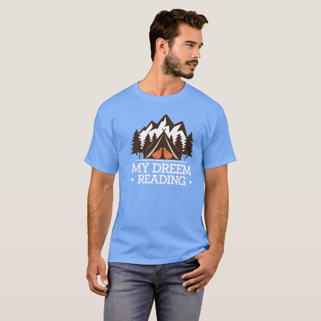 Designs de camisetas de montanha | Hill T-Shirt De (Frente Completa)