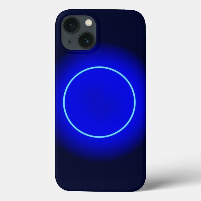 Designs de capas de iphone namorados com círculo n (Verso)