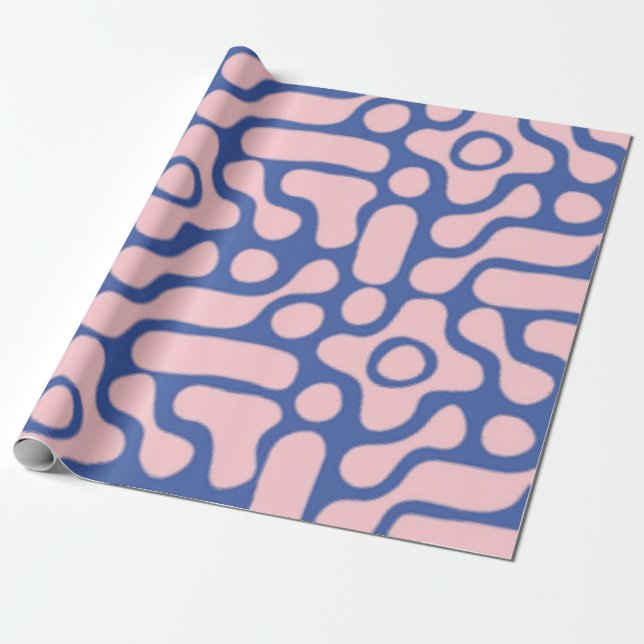 designs de papel de embrulhamento de presente de f (Desenrolado)