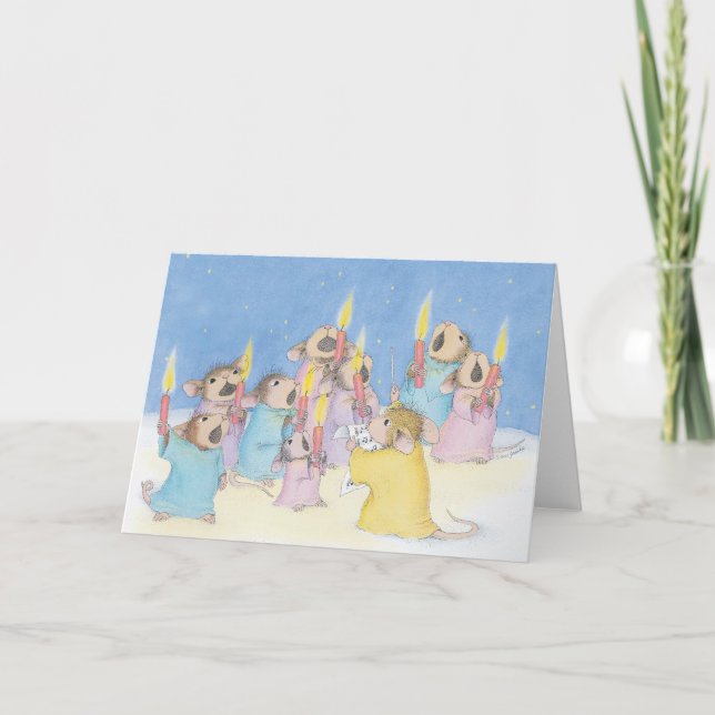 Designs de rato de casa® - Cartões de Natal (Frente)