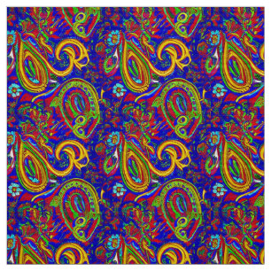 Designs de Tecido de Paisley Contemporâneos